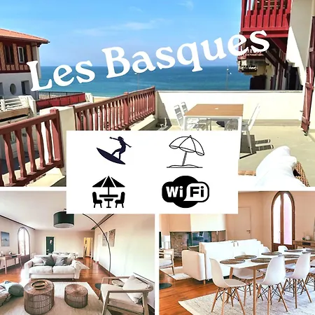Les Basques, Vue Et Acces Directe A La Plage, Immense Terrasse, Place Des Landais Hossegor, Quartier Tres Anime, Ideal Pour Un Sejour Entre Amis * Soorts-Hossegor