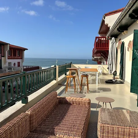 Lejlighed Le Coolin Loft, Vue Et Acces Directe A La Plage, Immense Terrasse, Place Des Landais Hossegor, Quartier Tres Anime, Ideal Pour Un Sejour Entre Amis