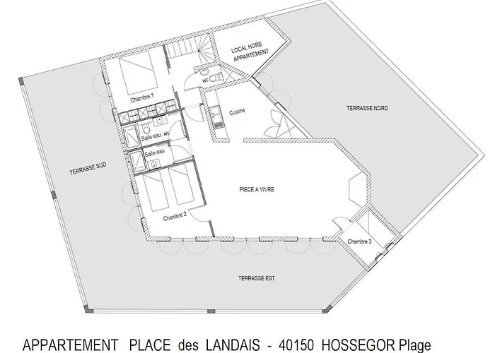 Les Basques, Vue Et Acces Directe à La Plage, Immense Terrasse, Place Des Landais Hossegor, Quartier Très Animé, Idéal Pour Un Entre Amis *