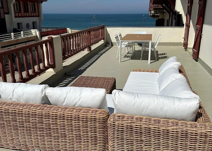 Les Basques, Vue Et Acces Directe à La Plage, Immense Terrasse, Place Des Landais Hossegor, Quartier Très Animé, Idéal Pour Un Entre Amis Soorts-Hossegor